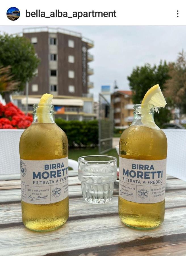 Bella Alba Apartment On The Beach Alba Adriatica Bagian luar foto